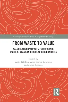 Klitkou / Fevolden / Capasso |  From Waste to Value | Buch |  Sack Fachmedien