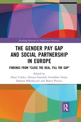 Conley / Gottardi / Healy |  The Gender Pay Gap and Social Partnership in Europe | Buch |  Sack Fachmedien
