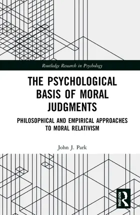 Park |  The Psychological Basis of Moral Judgments | Buch |  Sack Fachmedien