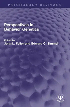 Fuller / Simmel |  Perspectives in Behavior Genetics | Buch |  Sack Fachmedien