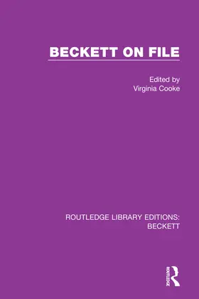  Routledge Library Editions: Beckett | Buch |  Sack Fachmedien