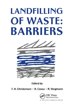 Christensen / Cossu / Stegmann | Landfilling of Waste | Buch | 978-0-367-86366-1 | sack.de