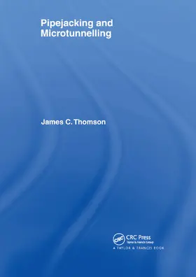 Thomson |  Pipejacking & Microtunnelling | Buch |  Sack Fachmedien