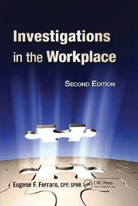 Ferraro / MacGinley / Choo |  Investigations in the Workplace | Buch |  Sack Fachmedien
