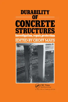 Mays | Durability of Concrete Structures | Buch | 978-0-367-86633-4 | sack.de