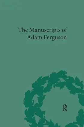 Dix |  The Manuscripts of Adam Ferguson | Buch |  Sack Fachmedien