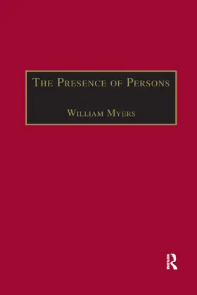 Myers |  The Presence of Persons | Buch |  Sack Fachmedien