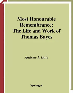 Dale |  Most Honourable Remembrance | Buch |  Sack Fachmedien