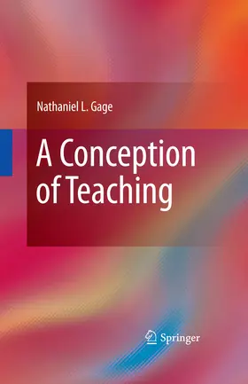 Gage | A Conception of Teaching | E-Book | sack.de