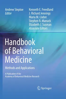 Steptoe | Handbook of Behavioral Medicine | Buch | 978-0-387-09487-8 | sack.de