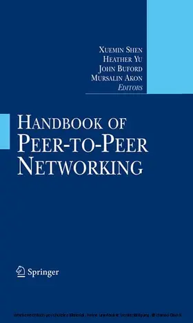 Shen / Yu / Buford |  Handbook of Peer-to-Peer Networking | eBook | Sack Fachmedien