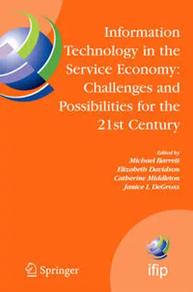 Barrett / Davidson / Middleton |  Information Technology in the Service Economy: | eBook | Sack Fachmedien