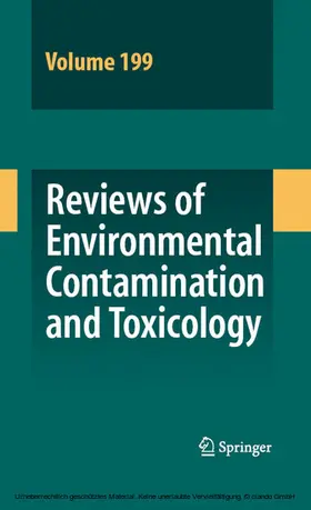 Whitacre |  Reviews of Environmental Contamination and Toxicology 199 | eBook | Sack Fachmedien