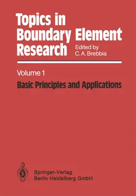 Brebbia |  Topics in Boundary Element Research | Buch |  Sack Fachmedien