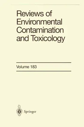 Ware |  Reviews of Environmental Contamination and Toxicology | Buch |  Sack Fachmedien