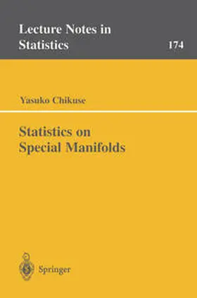 Chikuse |  Statistics on Special Manifolds | eBook | Sack Fachmedien