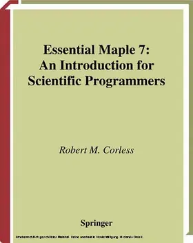 Corless | Essential Maple 7 | E-Book | sack.de