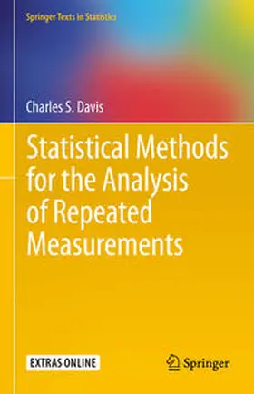 Davis | Statistical Methods for the Analysis of Repeated Measurements | E-Book | sack.de