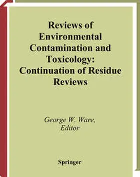 Ware |  Reviews of Environmental Contamination and Toxicology | eBook | Sack Fachmedien