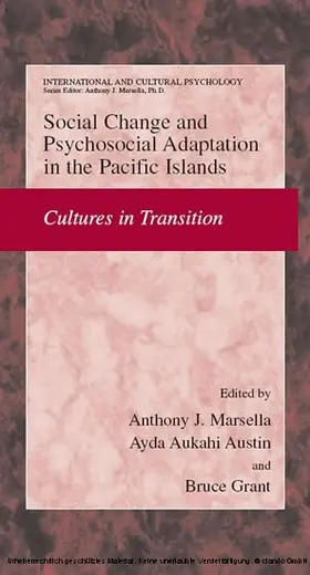 Marsella / Austin / Grant |  Social Change and Psychosocial Adaptation in the Pacific Islands | eBook | Sack Fachmedien