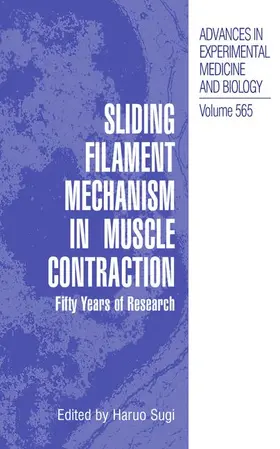 Sugi |  Sliding Filament Mechanism in Muscle Contraction | Buch |  Sack Fachmedien