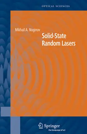 Noginov |  Solid-State Random Lasers | eBook | Sack Fachmedien