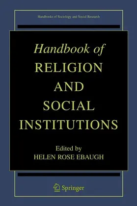 Ebaugh |  Handbook of Religion and Social Institutions | Buch |  Sack Fachmedien