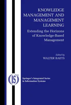 Baets |  Knowledge Management and Management Learning: | Buch |  Sack Fachmedien