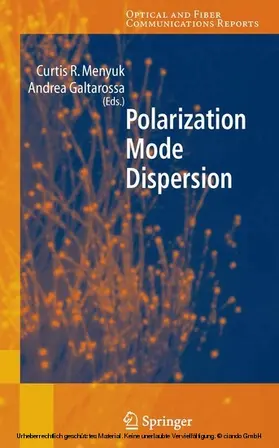 Galtarossa / Menyuk |  Polarization Mode Dispersion | eBook | Sack Fachmedien