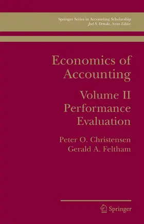 Christensen / Feltham |  Economics of Accounting | eBook | Sack Fachmedien