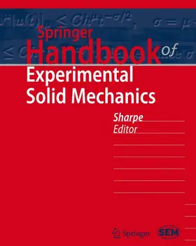 Sharpe, Jr |  Springer Handbook of Experimental Solid Mechanics | Buch |  Sack Fachmedien