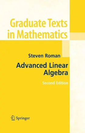 Roman |  Advanced Linear Algebra | eBook | Sack Fachmedien