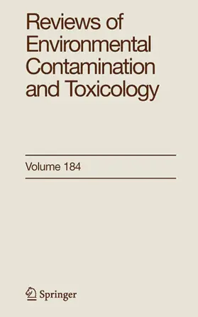 Ware / Springer | Reviews of Environmental Contamination and Toxicology 184 | E-Book | sack.de