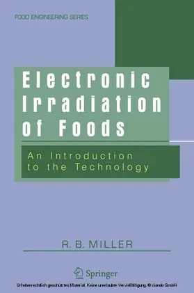 Miller |  Electronic Irradiation of Foods | eBook | Sack Fachmedien