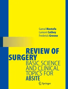 Mostafa / Lamont / Greene |  Review of Surgery | Buch |  Sack Fachmedien