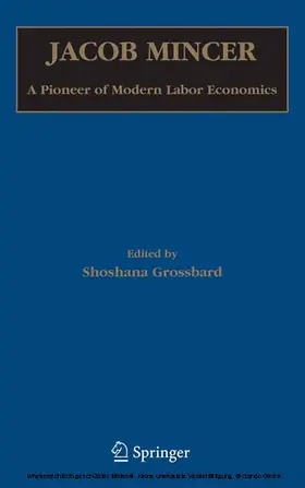 Grossbard | Jacob Mincer | E-Book | sack.de