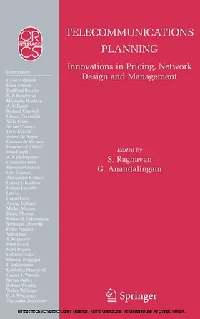 Raghavan / Anandalingam |  Telecommunications Planning | eBook | Sack Fachmedien