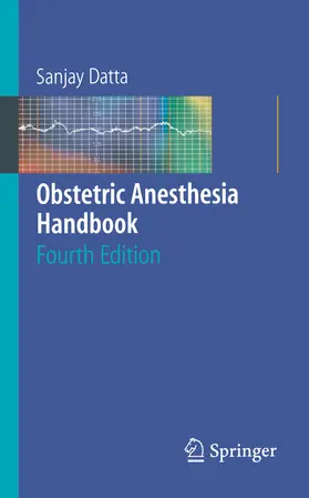 Datta |  Obstetric Anesthesia Handbook | eBook | Sack Fachmedien