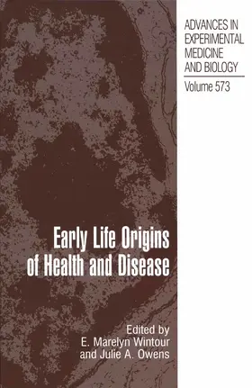 Wintour-Coghlan / Owens | Early Life Origins of Health and Disease | E-Book | sack.de