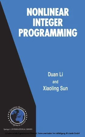 Li / Sun | Nonlinear Integer Programming | E-Book | sack.de