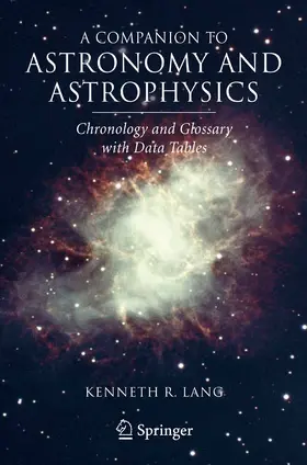 Lang |  A Companion to Astronomy and Astrophysics | eBook | Sack Fachmedien