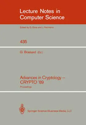 Brassard | Advances in Cryptology - CRYPTO '89 | E-Book | www2.sack.de