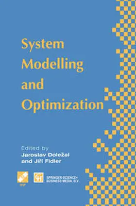 Dolezal / Fidler | System Modelling and Optimization | E-Book | sack.de