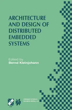 Kleinjohann | Architecture and Design of Distributed Embedded Systems | E-Book | sack.de