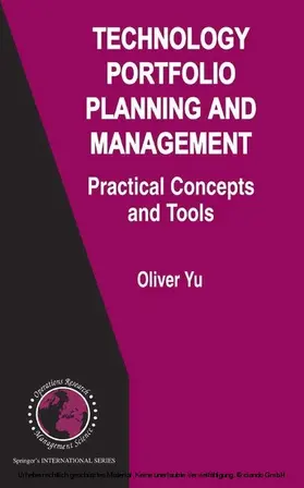 Yu | Technology Portfolio Planning and Management | E-Book | sack.de