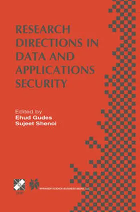 Gudes / Shenoi |  Research Directions in Data and Applications Security | eBook | Sack Fachmedien