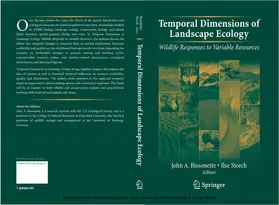 Bissonette / Storch | Temporal Dimensions of Landscape Ecology | E-Book | sack.de