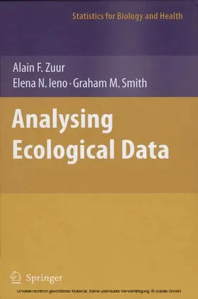 Zuur / Ieno / Smith |  Analyzing Ecological Data | eBook | Sack Fachmedien