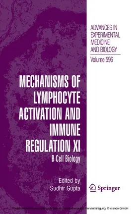 Gupta / Alt / Cooper | Mechanisms of Lymphocyte Activation and Immune Regulation XI | E-Book | sack.de