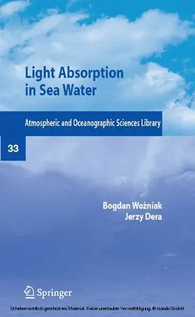 Wozniak / Dera |  Light Absorption in Sea Water | eBook | Sack Fachmedien